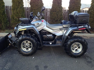 2008 Can Am MAX 800 Outlander + Schneeschild  Bild 3