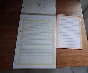 Schulblock Reste !. und 2. Klasse liniert