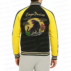 Panther Tour Jacket   GTA Cayo Perico Inspired Jacket for Gamers