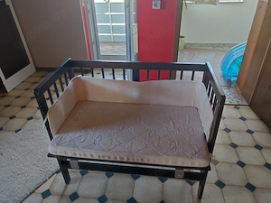 Baby Beistellbett zur Befestigung an Erwachsenenbett