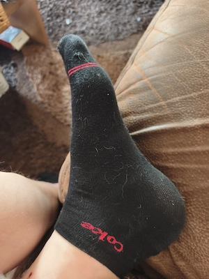 Verkaufe meine getragene Socken 