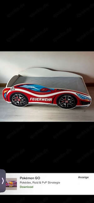 Verkaufe Feuerwehrkinderbett