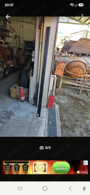 Noppenbahn Abschlussprofil 