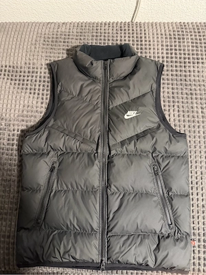 Nike Puffer Weste Schwarz