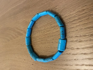 ECHTES TÜRKIS-ARMBAND   Für Damen und Herren - Umfang 20 cm