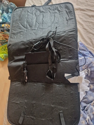 Auto Heizdecke in Schwarz