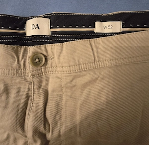Kurze Hose Herren C&A, gr. 52, beige, gebraucht, excellenter Zustand