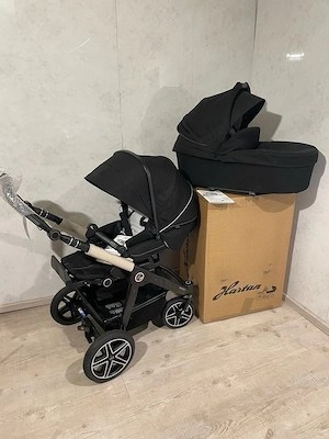 ***Hartan Racer GTS Combinatie Kinderwagen (Black Pinstripe) Nieuw in doos!***