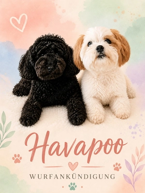 Havapoo Wurfankündigung
