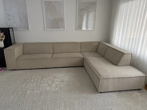 BySidde Sommer XL Ecksofa   Oat Beige   sehr gepflegt