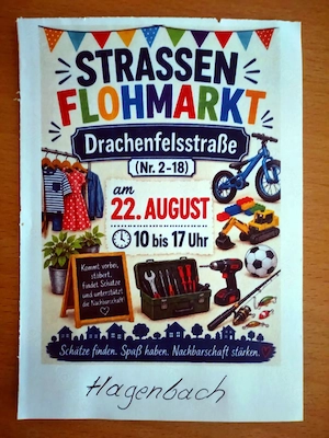 Straßenflohmarkt Hagenbach 