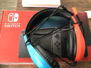 Nintendo Switch mit headset 