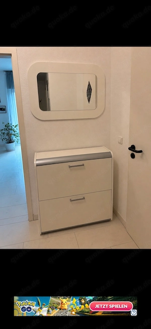 Schuhschrank + Spiegel