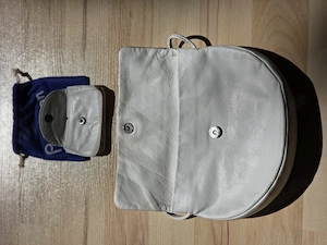 Patterson Echtleder Handtasche Damentaschen Schultertasche weiß