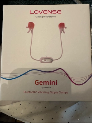 Lovense Gemini Bluetooth-Nippelklemmen