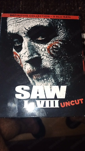 SAW Blu Ray box uncut Teil 1-8