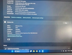 Gaming Laptop i5-12450H RTX 3050 16GB RAM