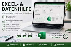 Excel - & Datenhilfe - Automatisierung, Auswertung, Datenabgleich