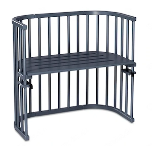 Verkaufe Beistellbett babybay original 81 x 43 cm (dunkelgrau)
