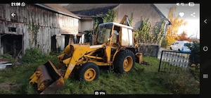 Baggerlader john deere JD400a 