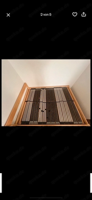 Bett mit Kopfteil 140x200 cm Und Lattenrost