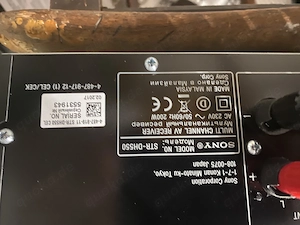 Sony STR-DH550 Receiver-Verstärker 5.2-Kanäle, Stereo Mod. Leistung 100 Watt Bild 4