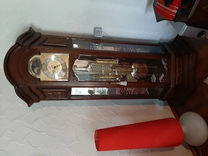 Standuhr Eiche rustikal