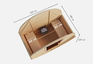 sauna Exteriores con Montage 