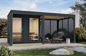 Sauna Haus  mit Montage 