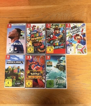 Nintendo Switch Spiele 