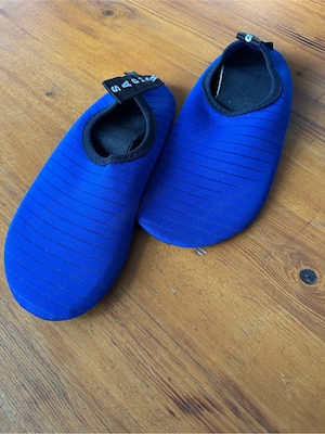 Saguaro Damen Herren Wasserschuhe   Barfußschuhe 38 39 marineblau für Strand , Beach, Pool, Surfen, 