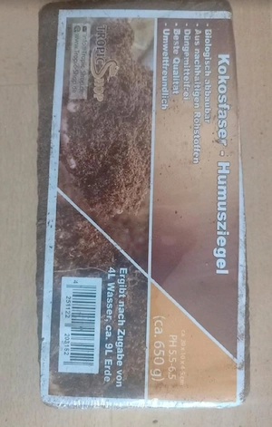 Coco Ground Kokosfaser - Brikett - Kokosfaser - Humusziegel