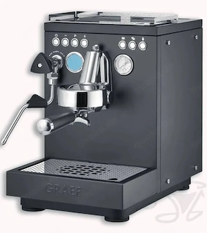 Graef Batessa Espressomaschine+ Graef Kaffeemühle CM1116