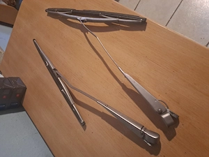 Wischerarme mit Blättern(silber-matt) Kadett C, nicht makellos, siehe Fotos Bild 3