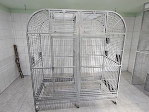 Montana Käfig Doppelkäfig Voliere Papageienkäfig Palace I 