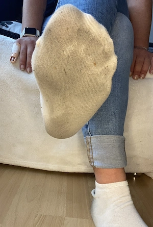 Meine getragenen Socken  