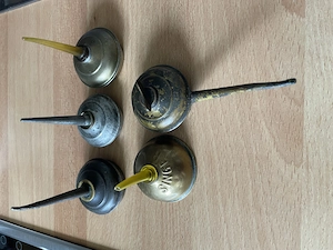 Ölkännchen vintage Nähmaschine antik Konvolu