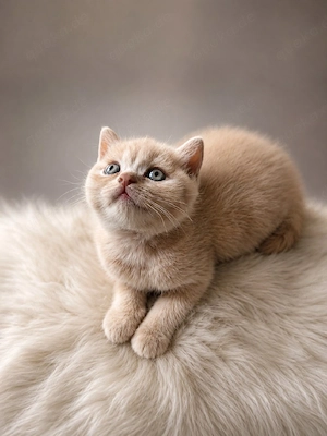 Britisch Kurzhaar Kitten Kater creme männlich