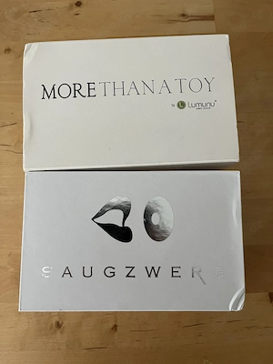 Lumunu Nippelsauger "Saugzwerg" in Geschenkbox (NEU und OVP) Bild 3