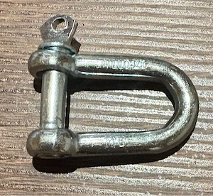 schäkel d-ring m8