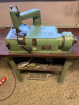 VEB Leder Schärfmaschine  Ausschärfmaschine 