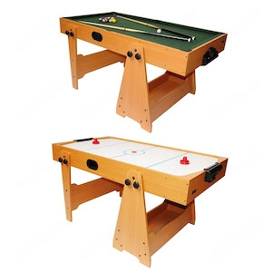 Dema Billard + Airhockey 2-in-1 Multi-Spieltisch klappbar, gebraucht
