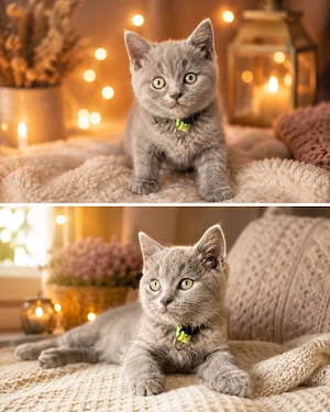 Unser letzter BKH Kittenjunge sucht noch sein neues Kuschelplatz