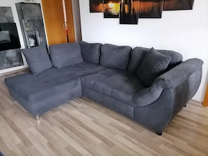 Eckcouch mit Schlaffunktion 