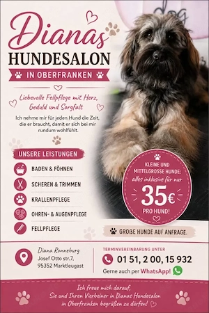 Diana's Hundesalon Oberfranken Oberfranken 