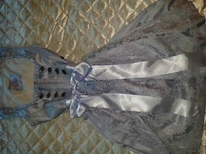 Dirndl Marjo hellblau Gr 34, NEU