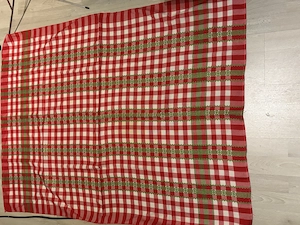 7 x Tischdecke rot-weiß-kariert, Landhaus, gebraucht, unterschiedliche Größen