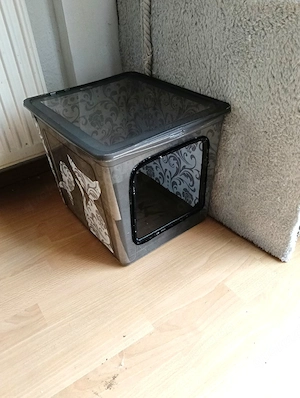 Katzentoilette selbst gemacht 