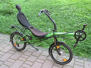 Liegerad hp velotechnik Grasshopper fx Rohloff Scheibenbremse Tiller Nabendynamo...