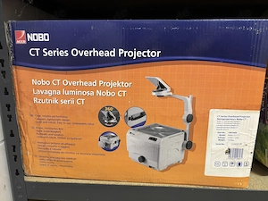 Vintage Overhead Projektor, Modell Nobo 211 CT, neu und ovp